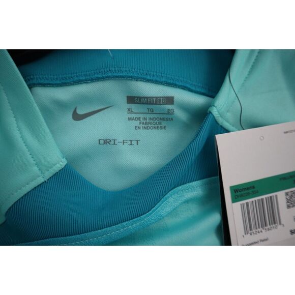 Nike DH8226-354 Women's Sz XL Turquoise Gardien IV L/S Goalkeeper Jersey - Picture 3 of 9